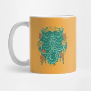 Mountain Green Mystic Scorpio Zodiac Mug